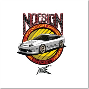 nissan 240sx Posters and Art